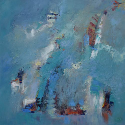 2025, Acryl, 100x100 cm