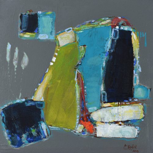 2023, Acryl, 30x30 cm