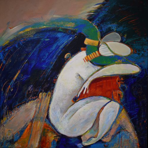 1997, Acryl, 100x100 cm